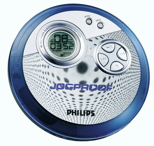 Philips tragbarer player - tragbarer, cd-player
