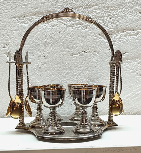 Vintage versilbertes