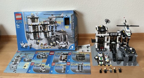 Lego city 7237 polizeistation - city,