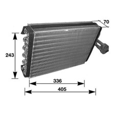 Verdampfer Klimaanlage MAHLE