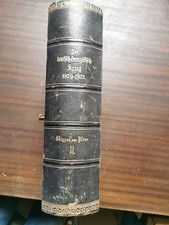 Non book / Buchattrappe:  dt - frz Krieg 1870-71  mit 14 Karten Lithos