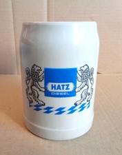 Bierkrug Steingut 0,5 l, Hatz Diesel, Motorenfabrik, Bayern  (#06)