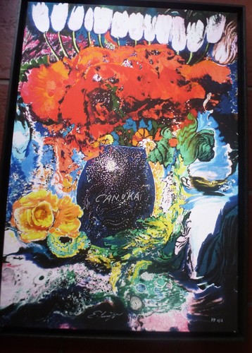 Ernst fuchs leinwandbild - ernst,