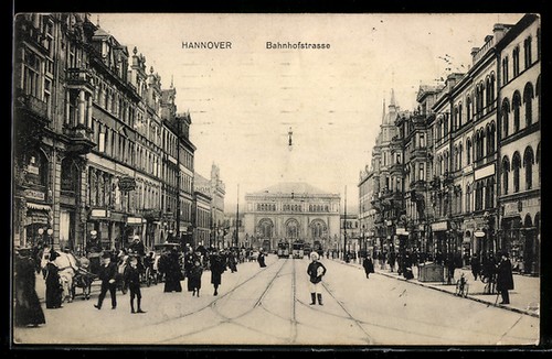 Ansichtskarte hannover - ansichtskarte,
