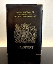 Echtleder schwarz Vintage