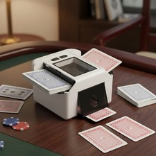 Kartenmischmaschine Elektrisch Profi Elektrischer Kartenmischer für 2 Decks DE