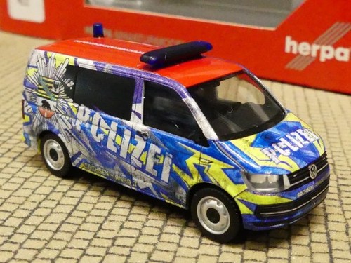 Herpa t6 bus - herpa, polizei