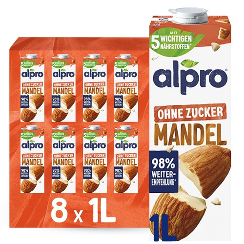 Alpro mandeldrink ohne - mandeldrink,