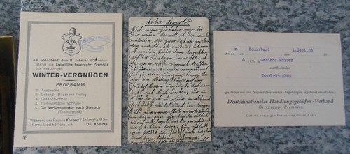 Konvolut premnitz brandenburg - konvolut, premnitz/brandenburg