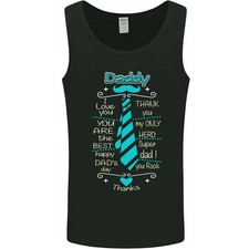 Daddy Vatertag Krawatte Lustig Dad Herren Tanktop