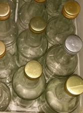 6 x 1 L GLASFLASCHEN MIT SCHRAUBVERSCHLUSS