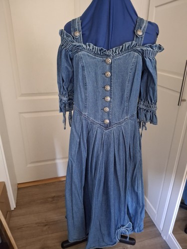 Jeans-Landhauskleid/Trachtenkl