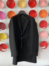 Neu! Orig. D&G / Dolce & Gabbana Mantel Herren schwarz, Made in Italy, Gr. 48/50