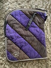 Schabracke Braun/Lila Mit Beidseitigen Aufdruck ?