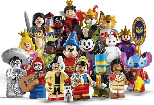 Lego 71038 disney - disney, minifiguren