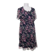 Garden Romantic, Kleid, Größe: 44, Blau/Mehrfarbig, Blumen, Damen #kma