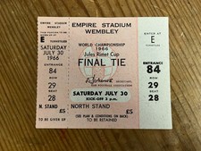 Neuwertiges unbenutztes Ticket