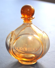 Parfüm Flakon ORCHIDEE;  antik aus Frankreich wohl a.d.Z. um 1960-1970   100 ml