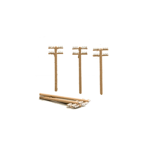 Telegraphenmast 6er set - telegraphenmast,