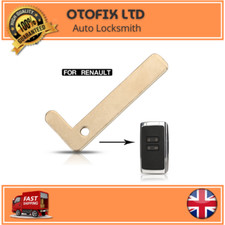 Renault Espace Megane Kadjar Smartcard Schlüsselblatt Notfalleinsatz ungeschnitten leer