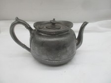 Antike Zinn Kanne Teekanne