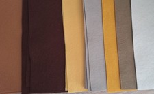 KONVOLUT Bastel- und Nähfilz