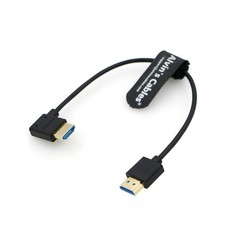 Ultra HD 8K HDMI 2.1 Kabel gerade HDMI auf rechten Winkel High Speed für Atomos