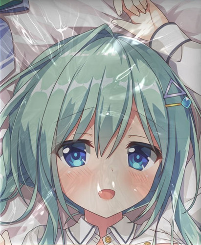 Aufblasbares anime luftkissen - aufblasbares,