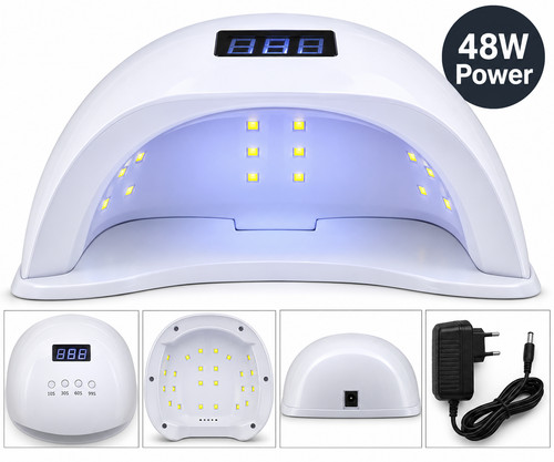 Led nagellampe 48w - led,