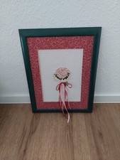 Stickbild Blumenstrauß 45cm X 35cm