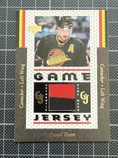 96/97 Upper Deck Game Jersey Pavel Bure GJ10 Ultra Rare Vancouver Canucks
