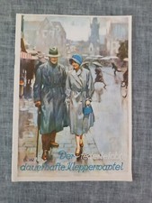 Der federleichte dauerhafte Kleppermantel - Werbung / Verkaufsprospekt