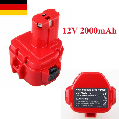 12v 2000mah ersatzakku für - 12v,