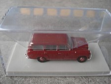Brekina 1:87 - MB 180 Ponton Kombi -  weinrot - MBMC 2023 - Sammlungsauflösung