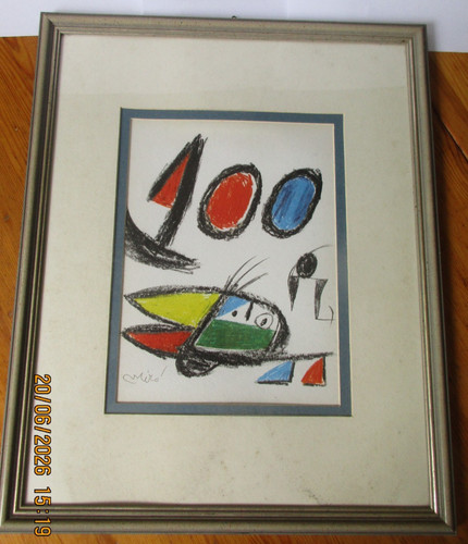 Joan miro lithographie - miro,