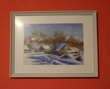 Winterliches Dorfidyll –