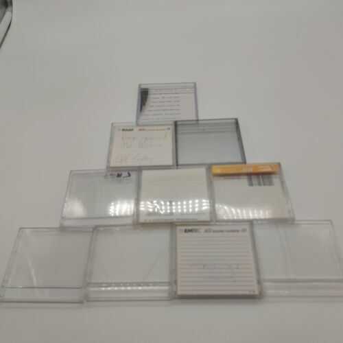 Minidisc hüllen leerhüllen - minidisc,