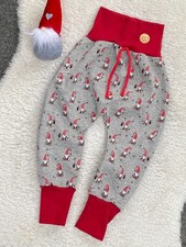 ♥ Warme Pumphose Baggy Pants (Alpenfleece) ♥ Gr. 98/104 NEU Handmade *Wichtel*