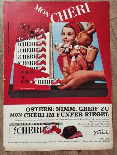 Orig reklame werbung 1964 - werbung,