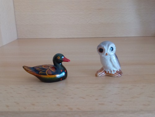 Ente eule miniatur tier - eule,