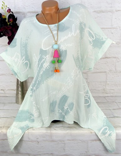 Damen shirt tunika bluse top - t,