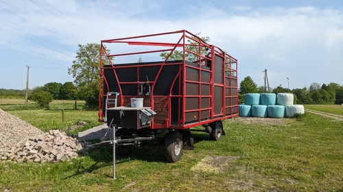 Ballengitterwagen strohwagen - ballengitterwagen,