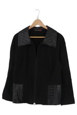 MINX Leichte Jacke Damen 42/XL Schwarz Elegant Minimalistisch