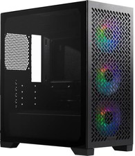 Cooler Master Elite 302 , Tower-Gehäuse schwarz, Tempered Glass