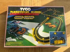 Tyco DareDevil Jump Electric Race Track Set Nite Glow New Wrapped Rare 1980’s