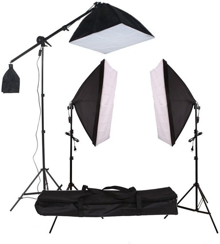 Fotostudio set studioleuchte - fotostudio,