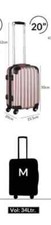 Koffer Hartschale Baseline M 50x33,5x20cm Rosa Urlaub Reisen-Flug Koffer