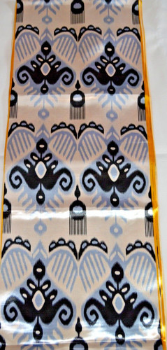Ikat stoff seide baumwolle - ,