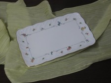 Viereckige  Servierplatte 20 cm Seltmann Weiden Leonore Elegance