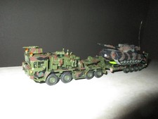 ROCO DBG Militärfahrzeug, ELEFANT, mit Panzer DBGM LEOPARD